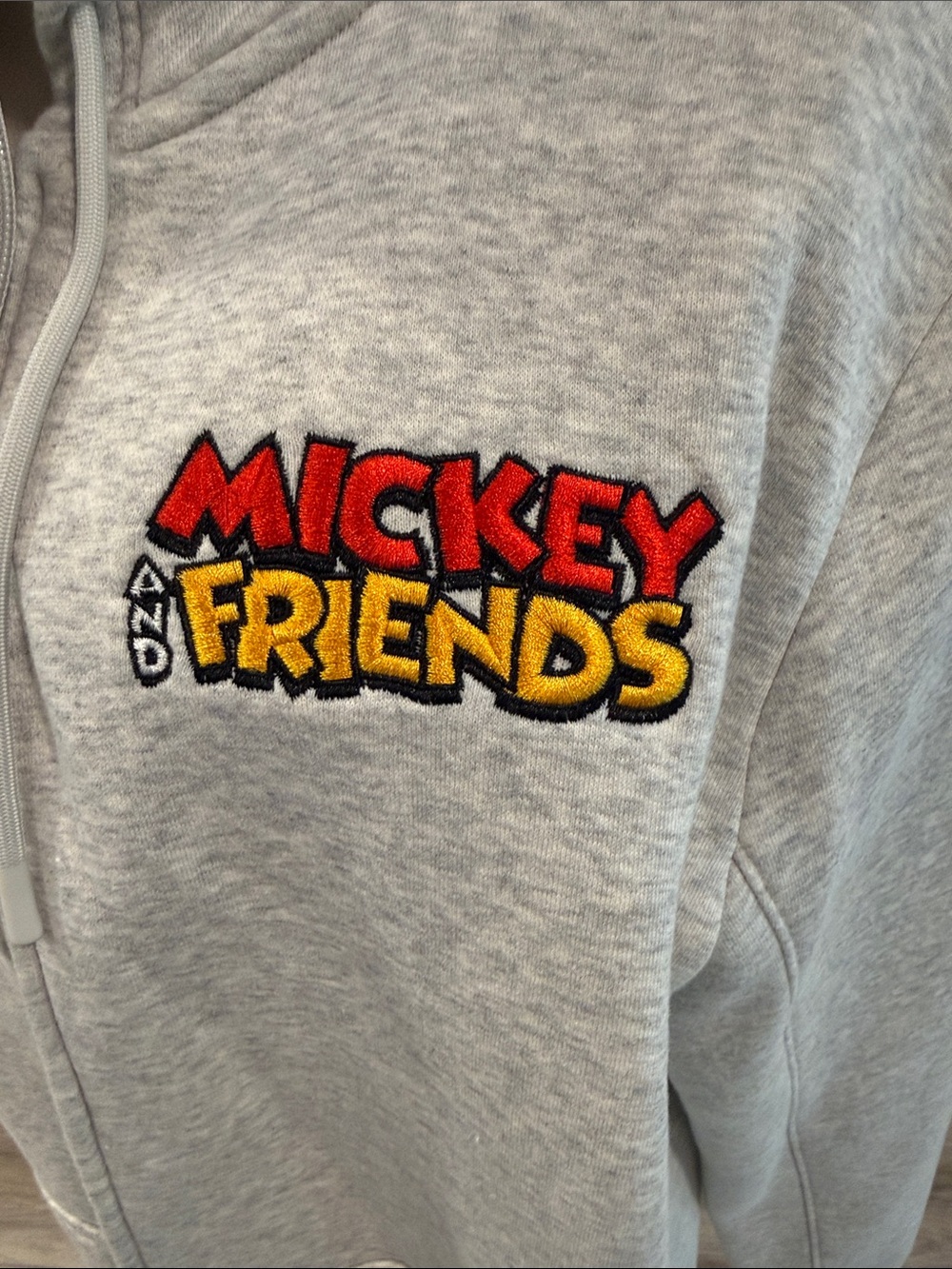 Mickey Mouse and Friends Zip Hoodie for Adults  - Never Worn - Picture 2 of 5